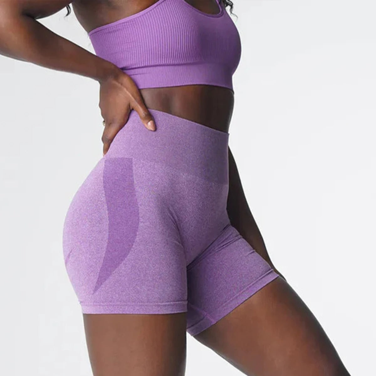 Seamless Booty-Lift Yoga Shorts