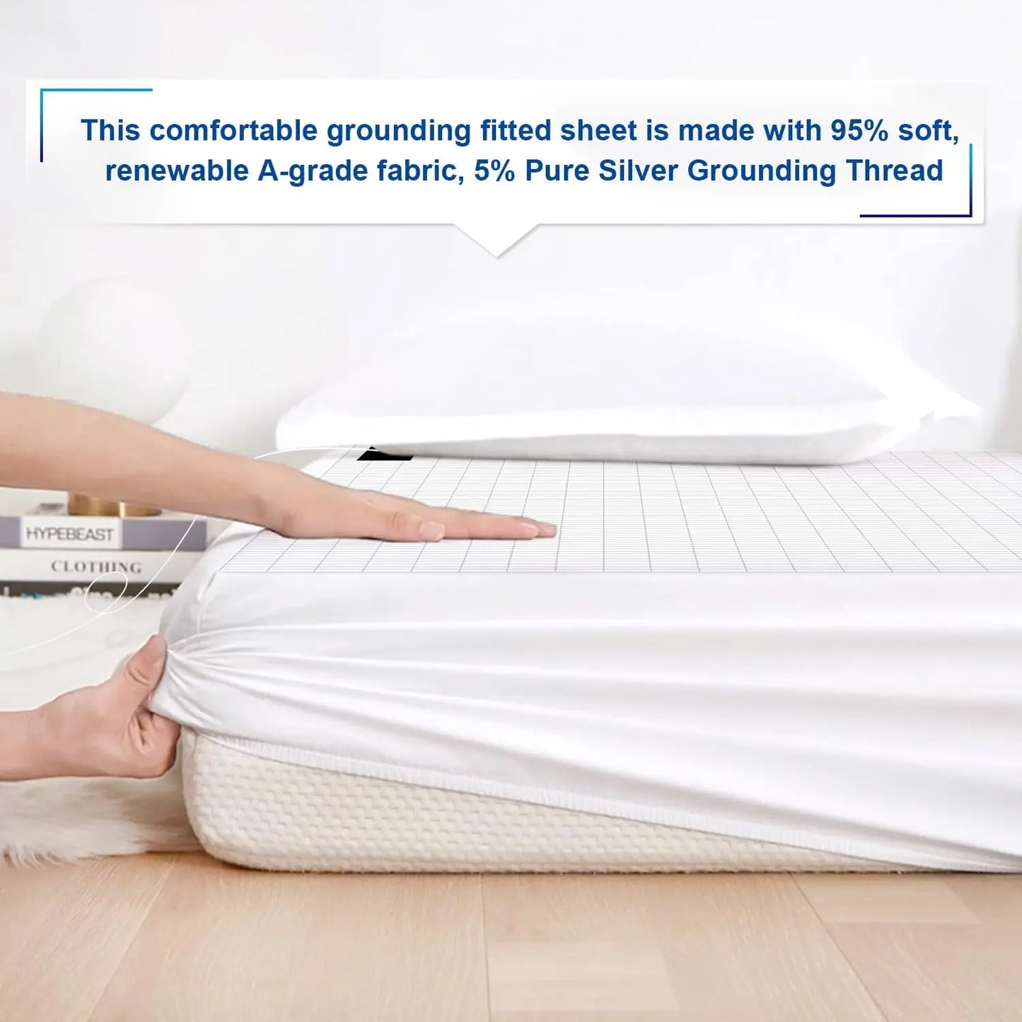 Organic Earthing Fitted Sheet