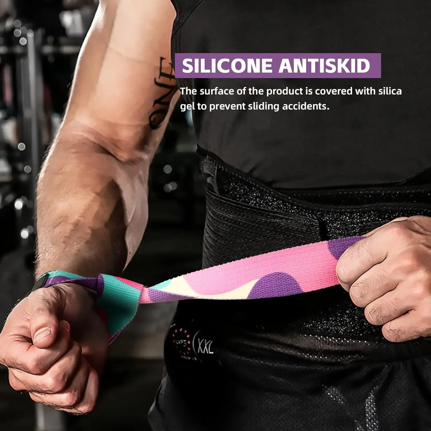 2Pcs Weightlifting Wrist Support Straps