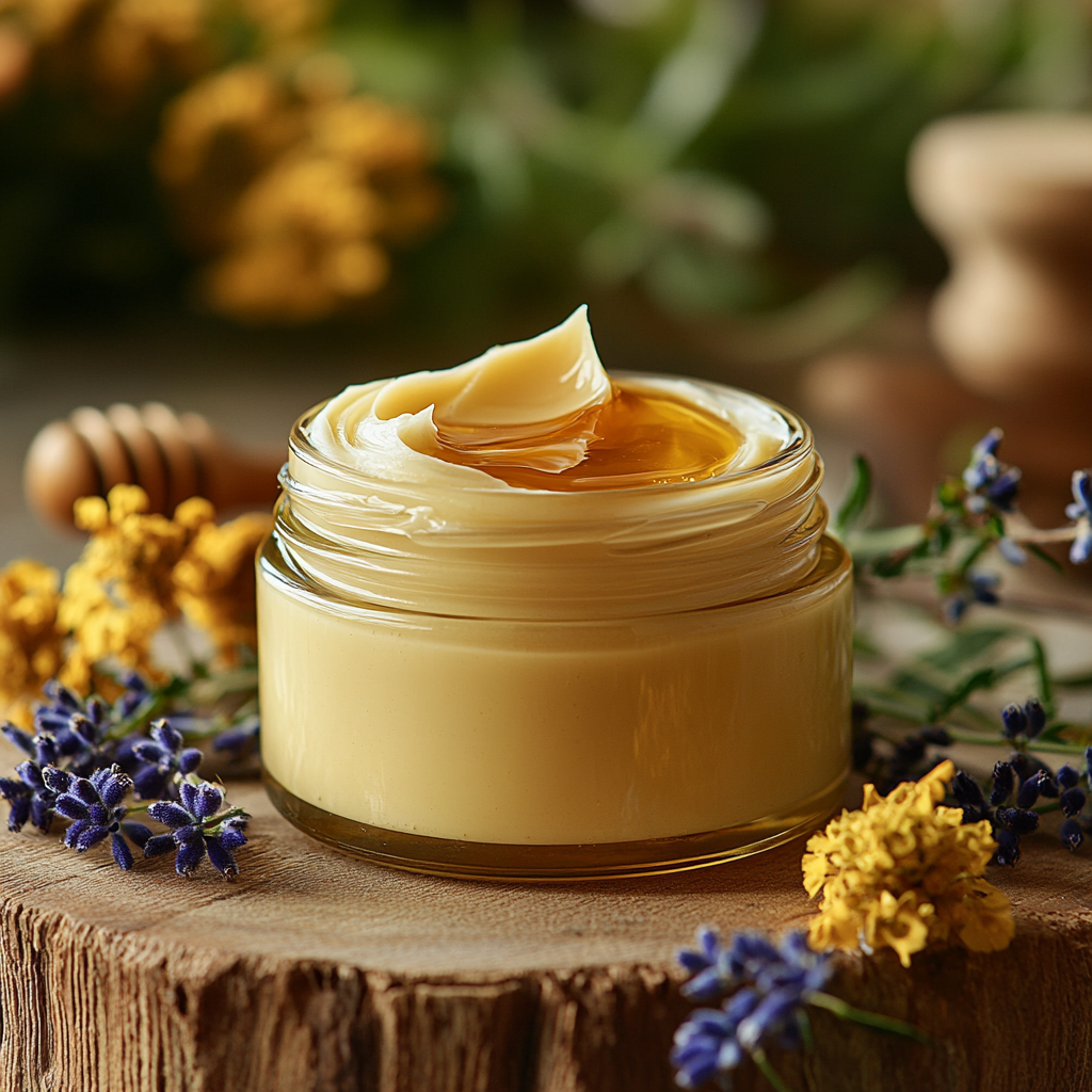 Whipped Beef Tallow Honey Moisturizing Cream